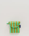 Puffy Earbuds Case - Lawn Stripe