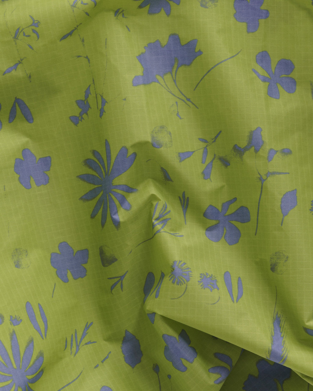 Standard Baggu - Lime Floral Sun Print