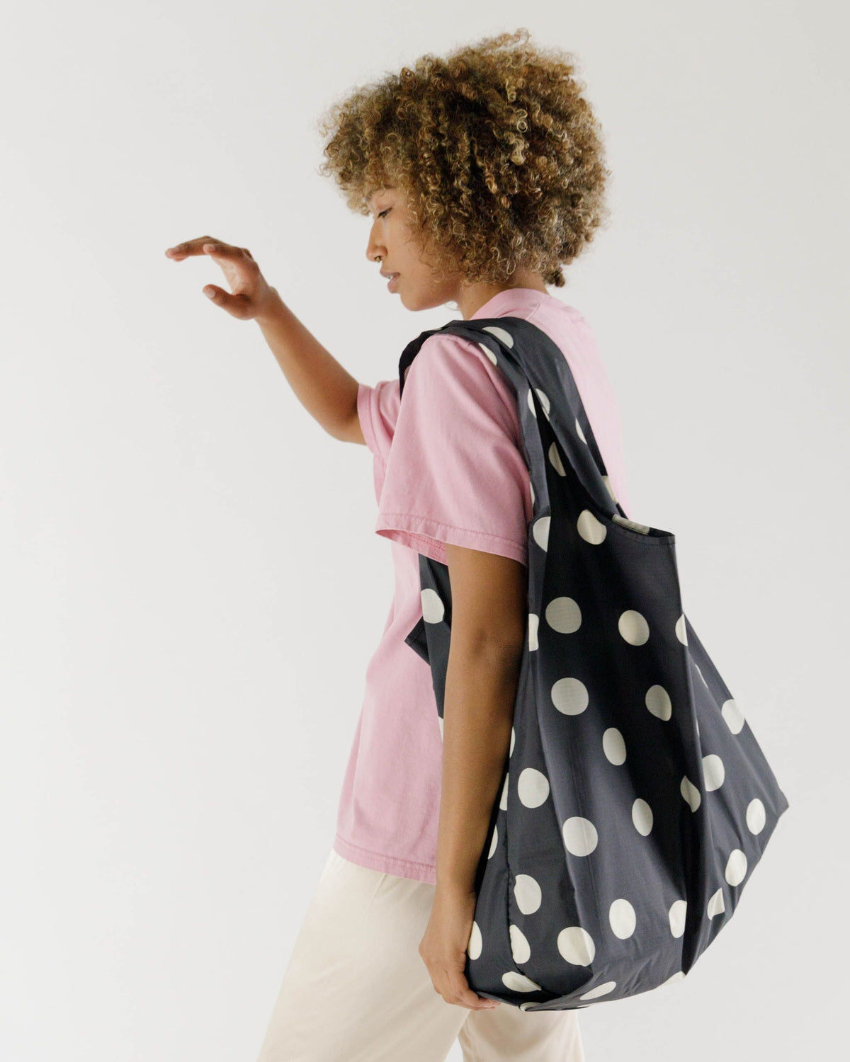 Big Baggu - Tuxedo Dot