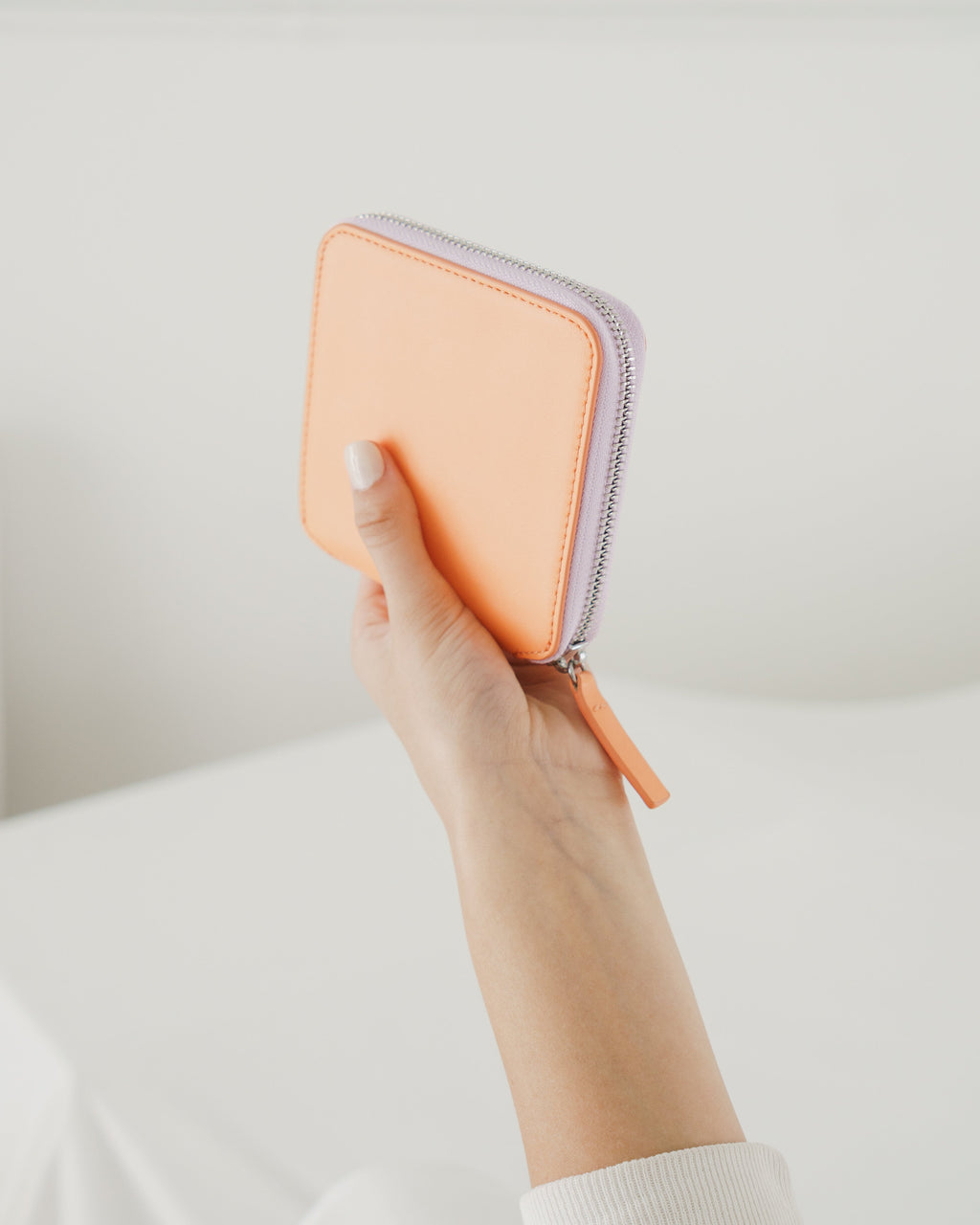 Square Wallet - Orange Sherbet