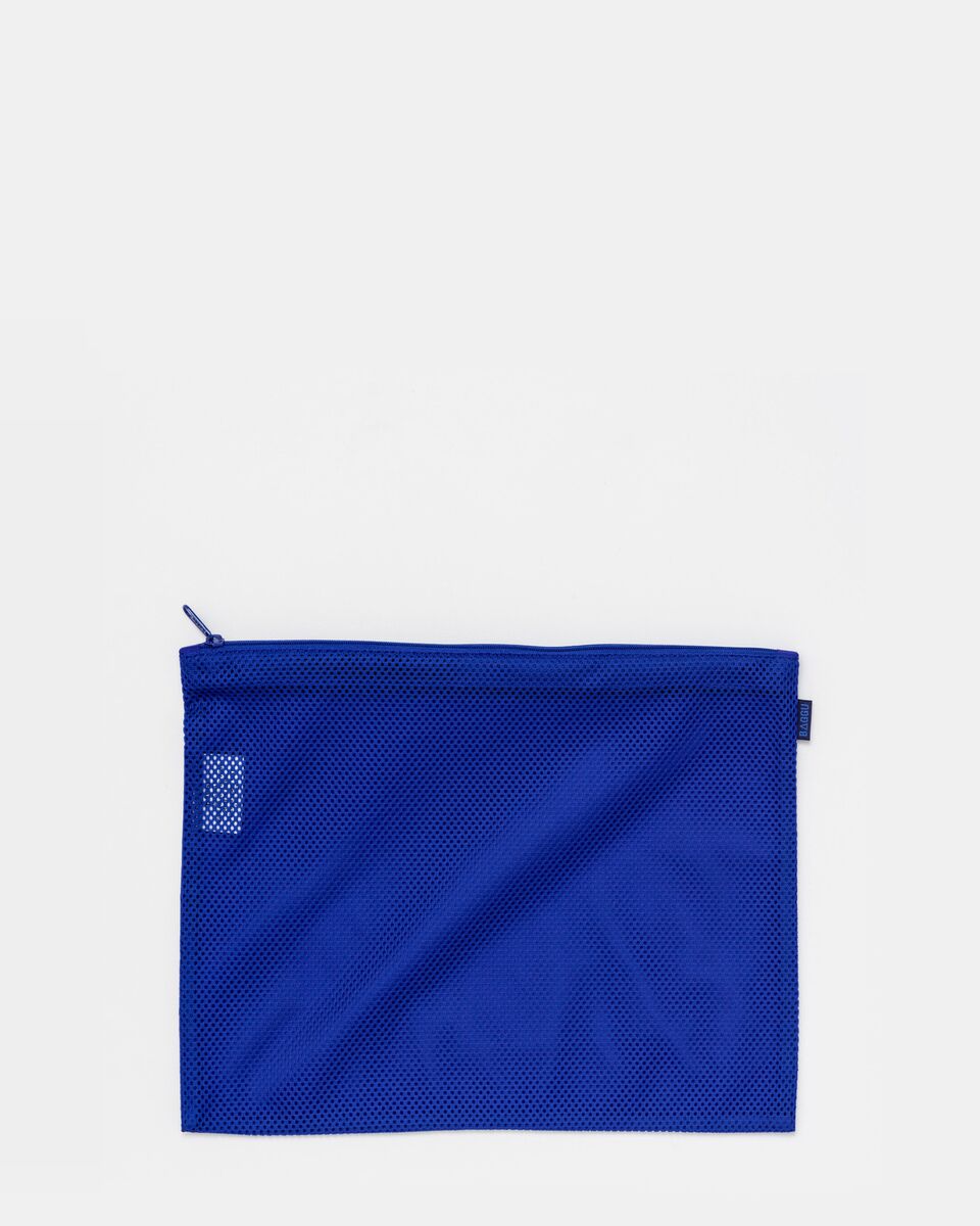 Mesh Zip - Cobalt