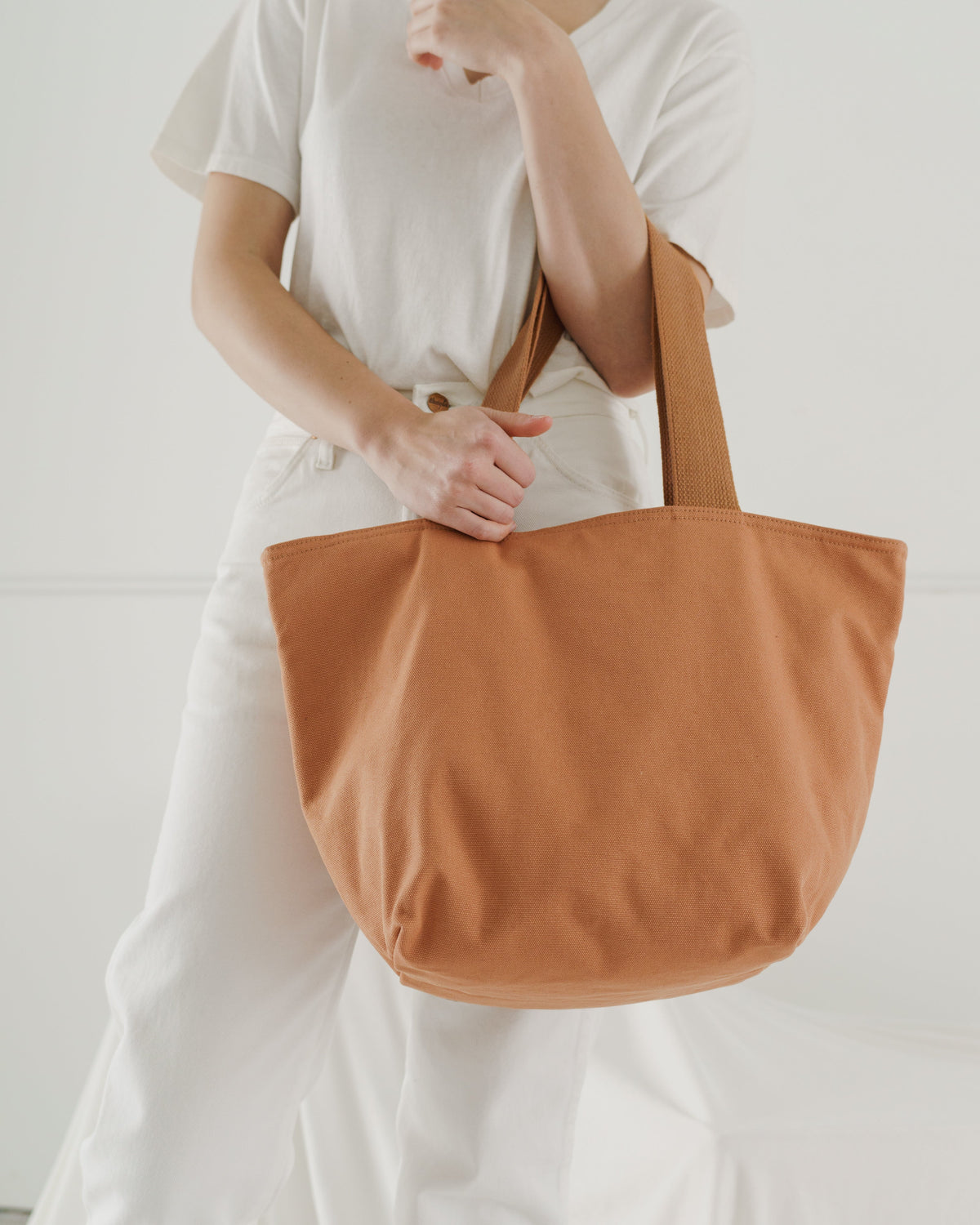 Canvas Zip Tote - Pecan