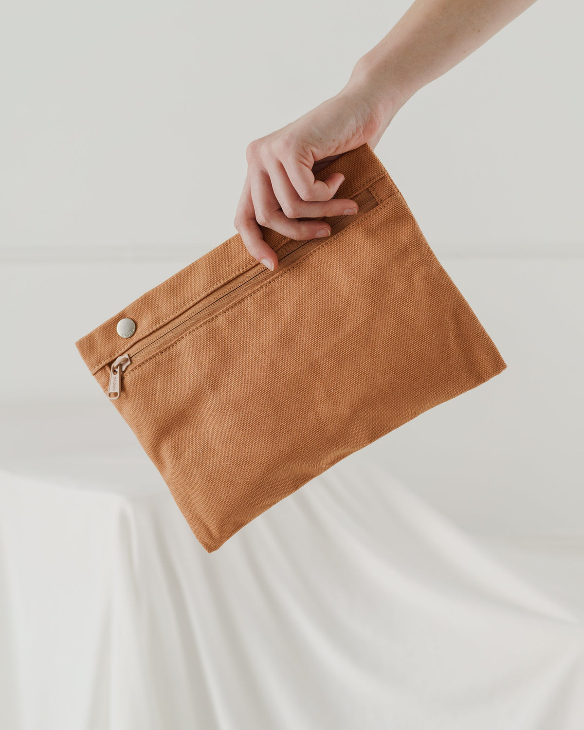 Canvas Zip Tote - Pecan