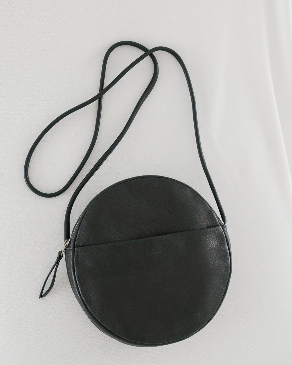 Soft Circle Purse - Black