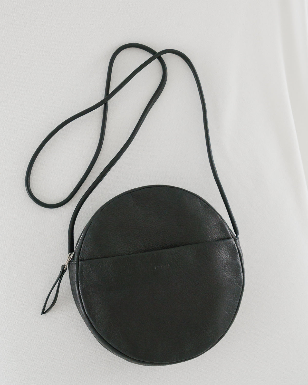 Soft Circle Purse - Black