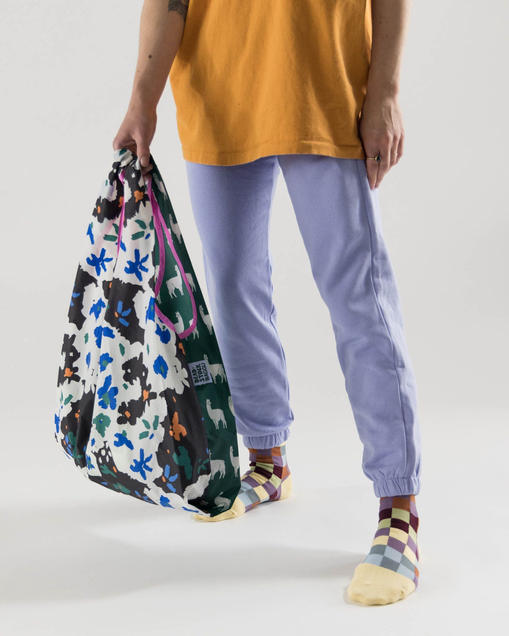 Standard Baggu - Deadstock Alpaca Flower