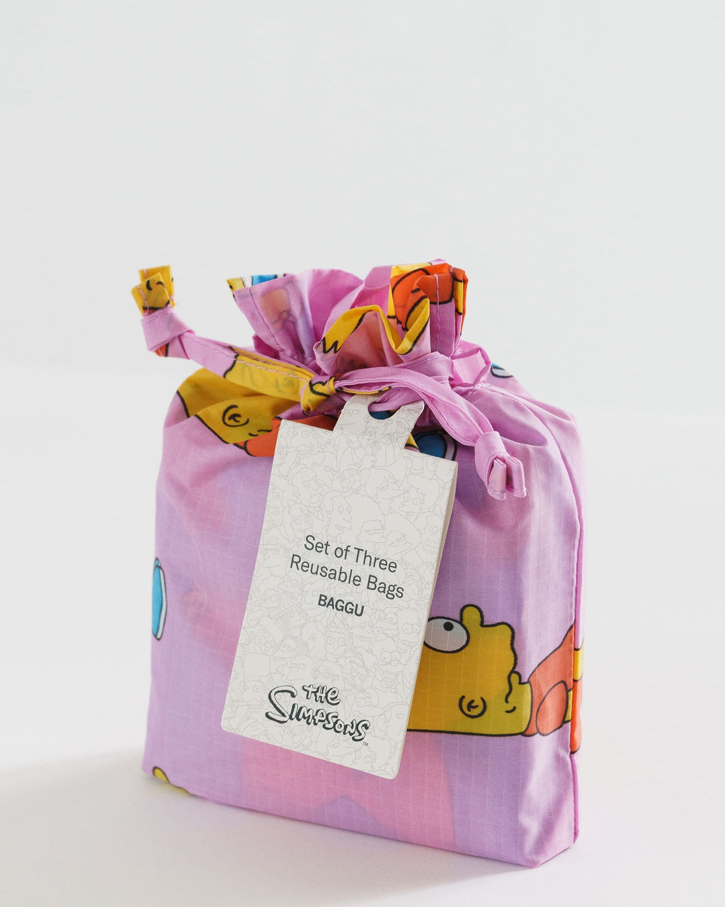 Standard Baggu Set of Three - Simpsons Kids