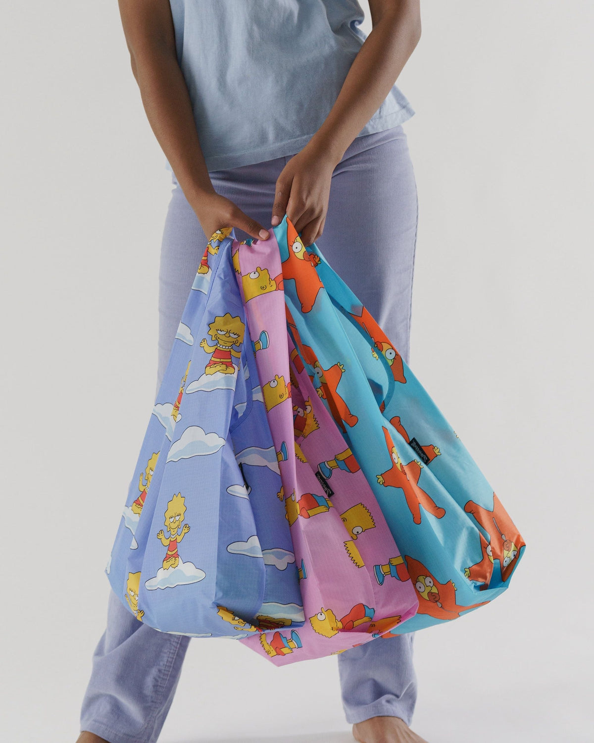 Standard Baggu Set of Three - Simpsons Kids