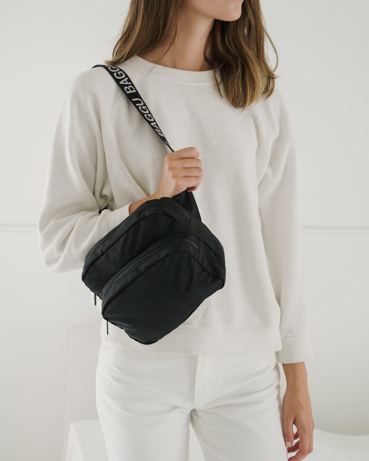 Fanny Pack - Black / White