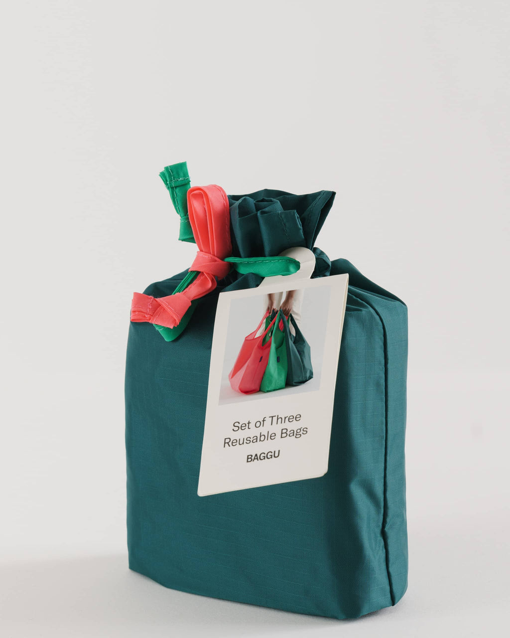 Standard Baggu Set of 3 - Watermelon Slice
