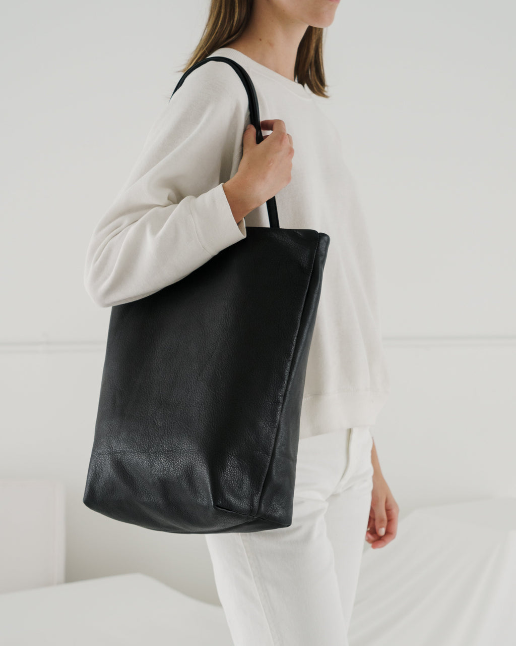 Soft Large Tote - Black