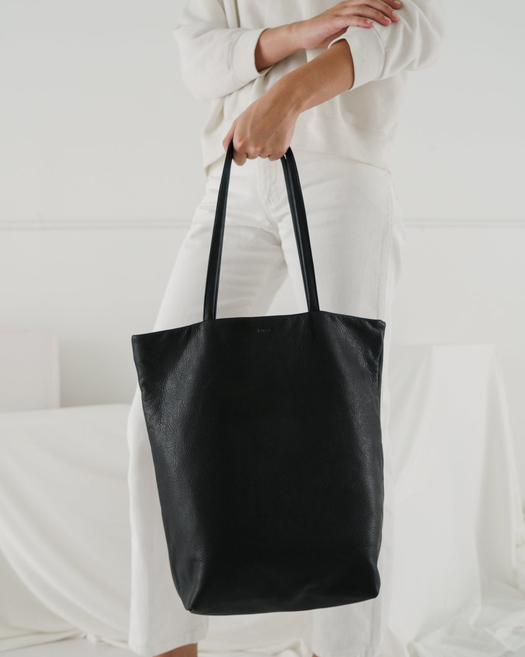 Soft Large Tote - Black