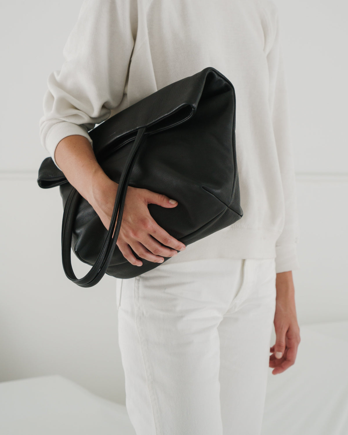 Soft Large Tote - Black