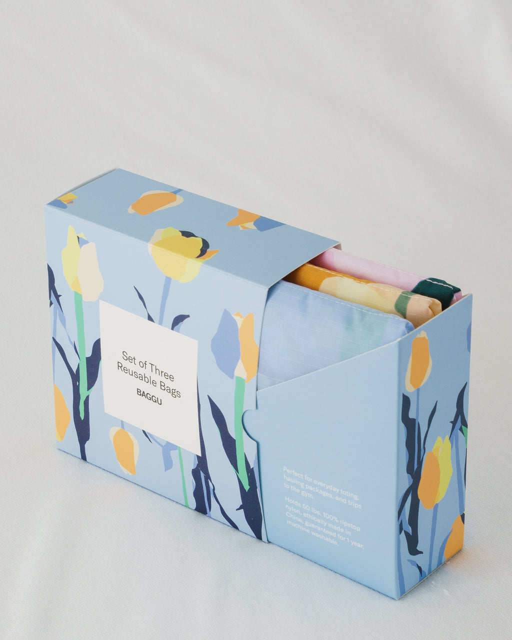 Standard Baggu Set of 3 - Spring Flowers