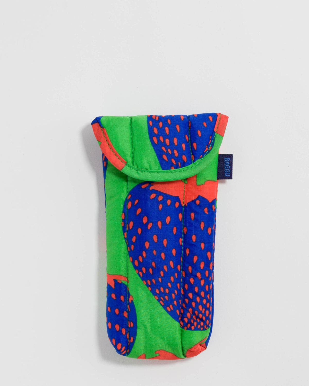 Puffy Glasses Sleeve - Electric Strawberry Cobalt