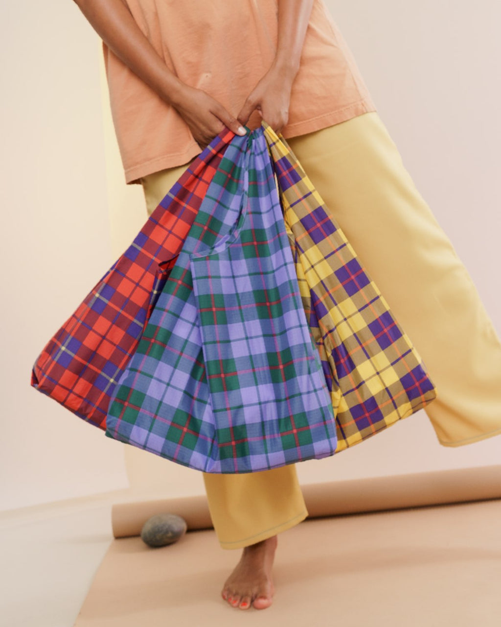Standard Baggu Set of 3 - Tartans