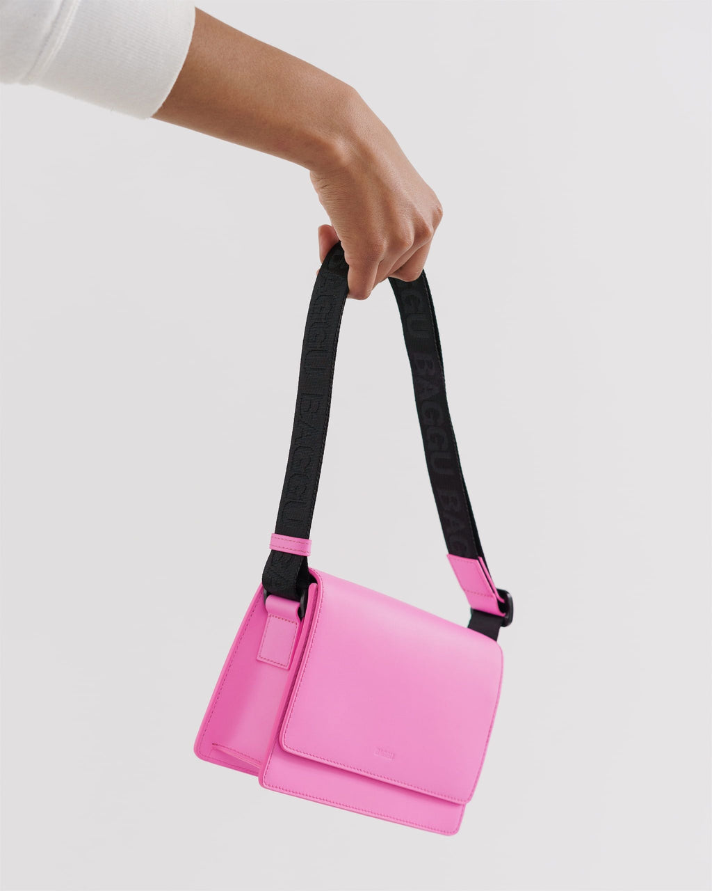 Small Block Purse - Bright Pink