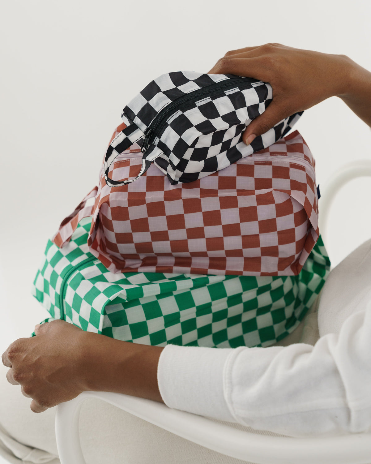 3D Zip Set - Checkerboard