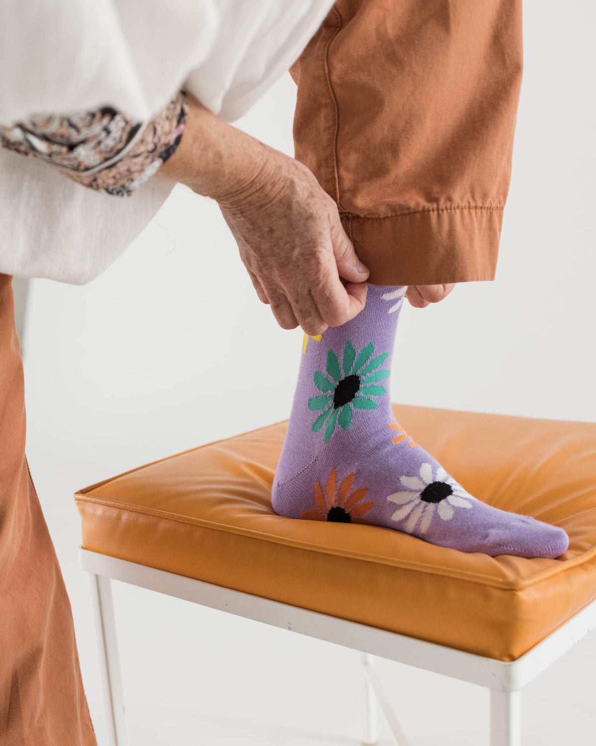 Crew Sock - Wild Daisy