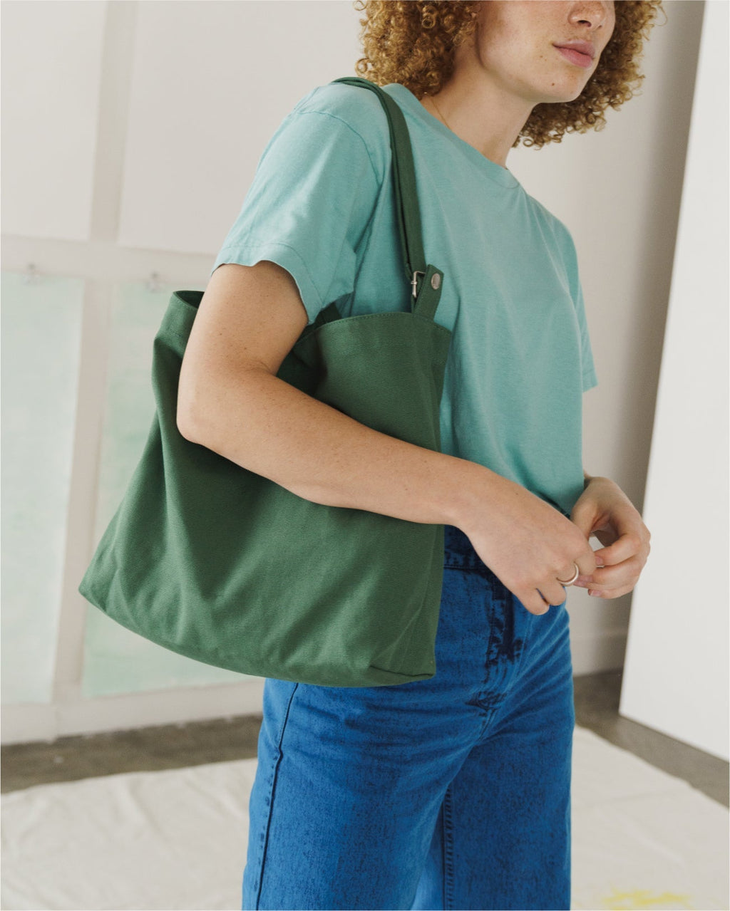 Horizontal Duck Bag - Eucalyptus