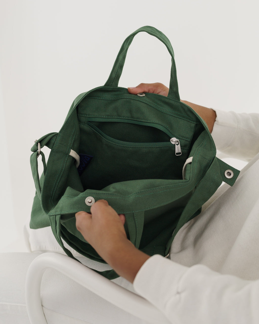 Horizontal Duck Bag - Eucalyptus