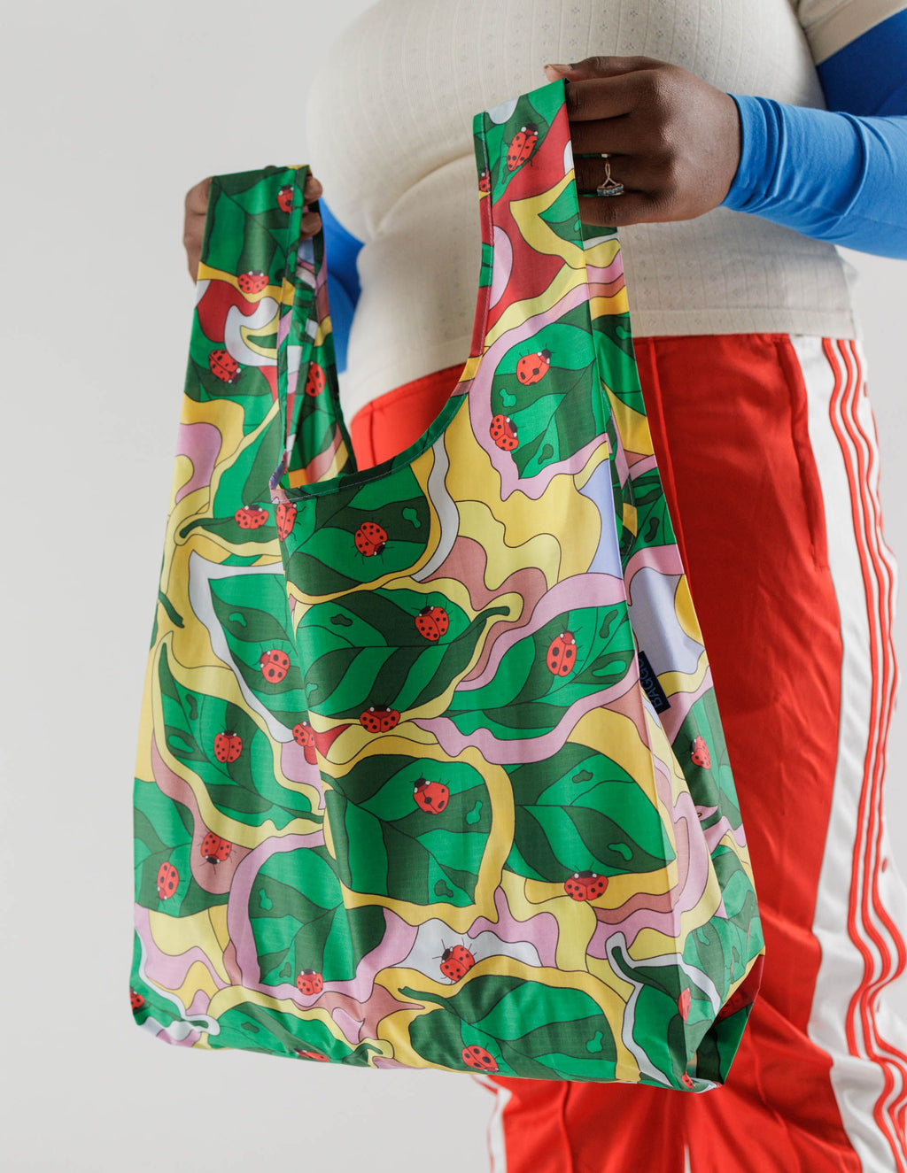 Standard Baggu - Ladybug Leaf