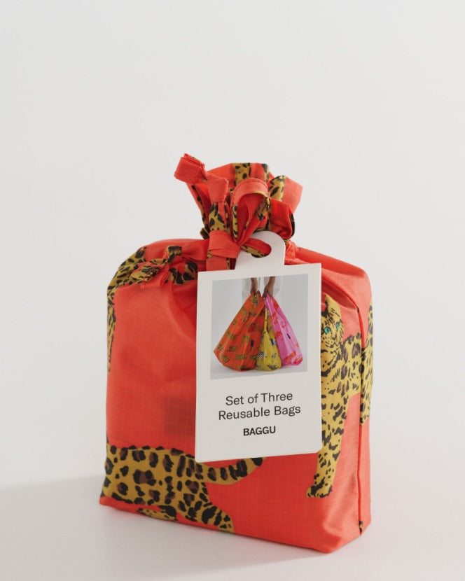 Standard Baggu Set of 3 - Fancy Animal &nbsp;