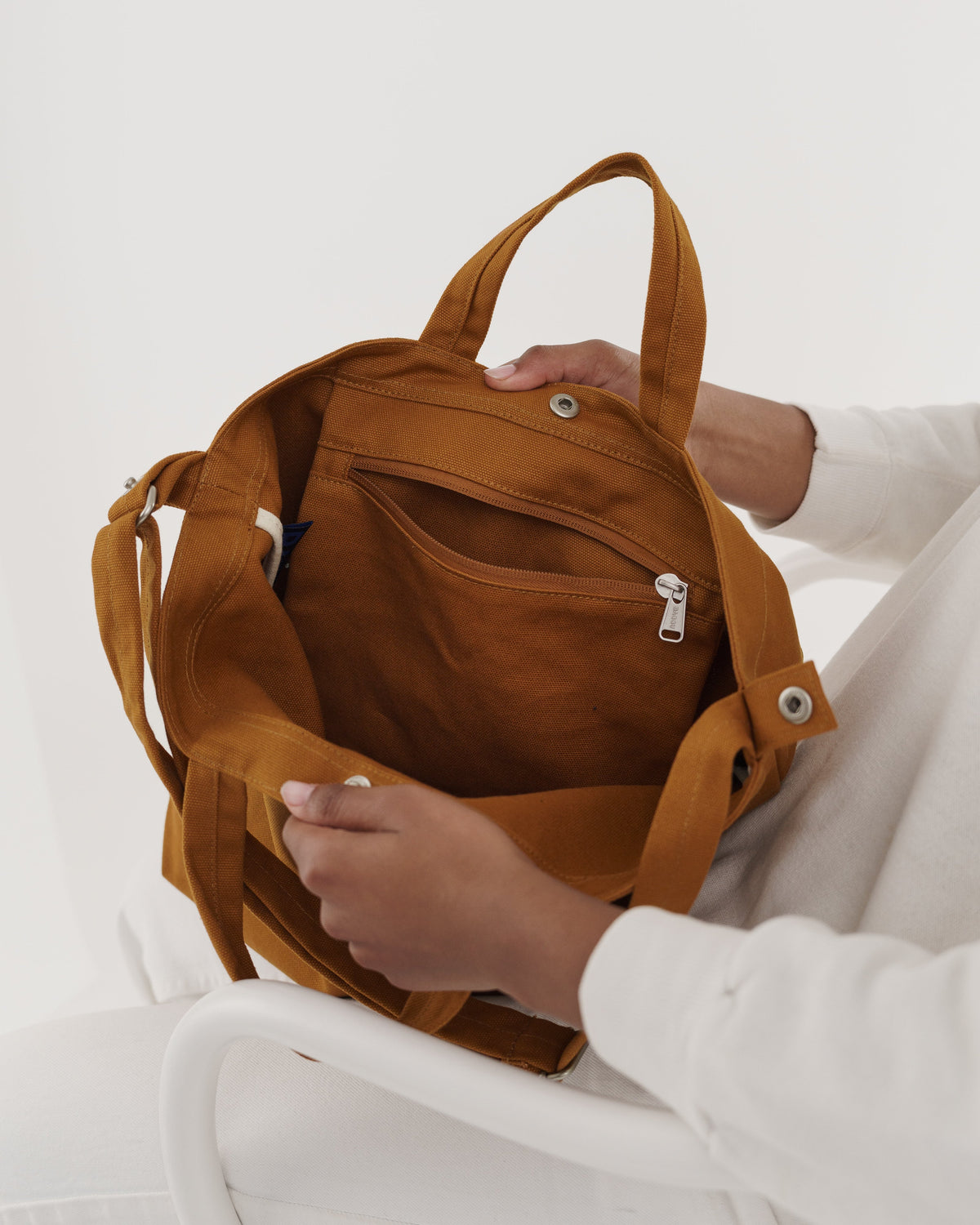 Horizontal Duck Bag - Nutmeg &nbsp;