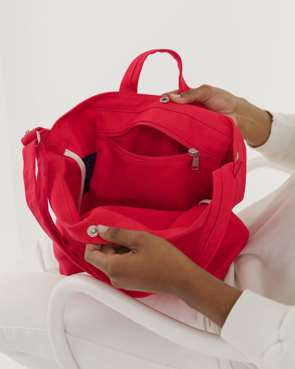 Horizontal Duck Bag - Punch Red &nbsp;