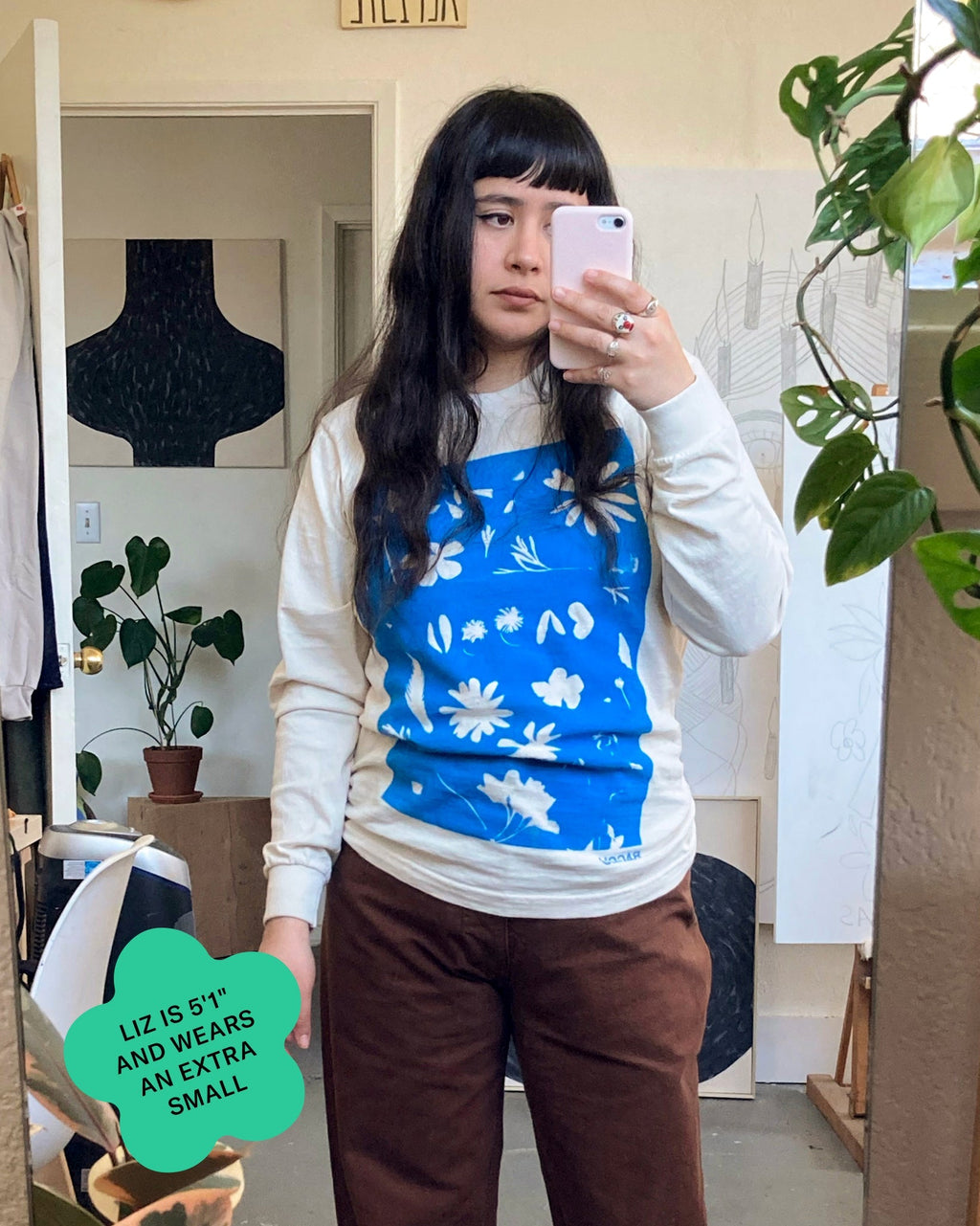 Long Sleeve Tee - Sun Print