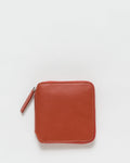 Square Wallet - Brick Red