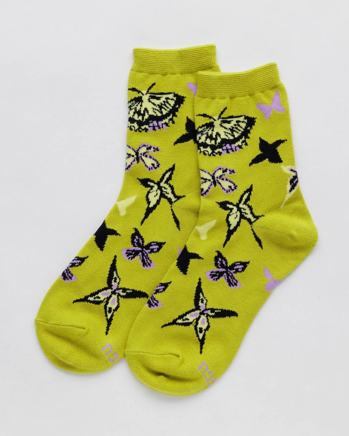Crew Sock - Butterfly Kaleidoscope