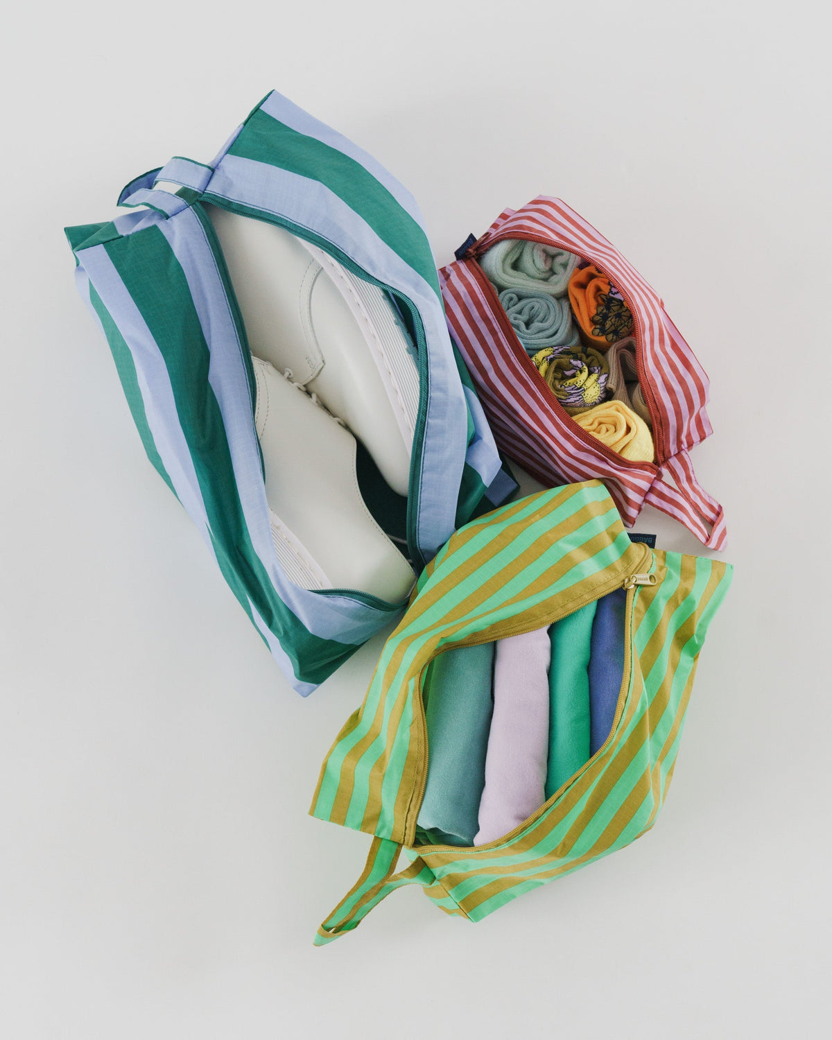 3D Zip Set - Afternoon Stripes