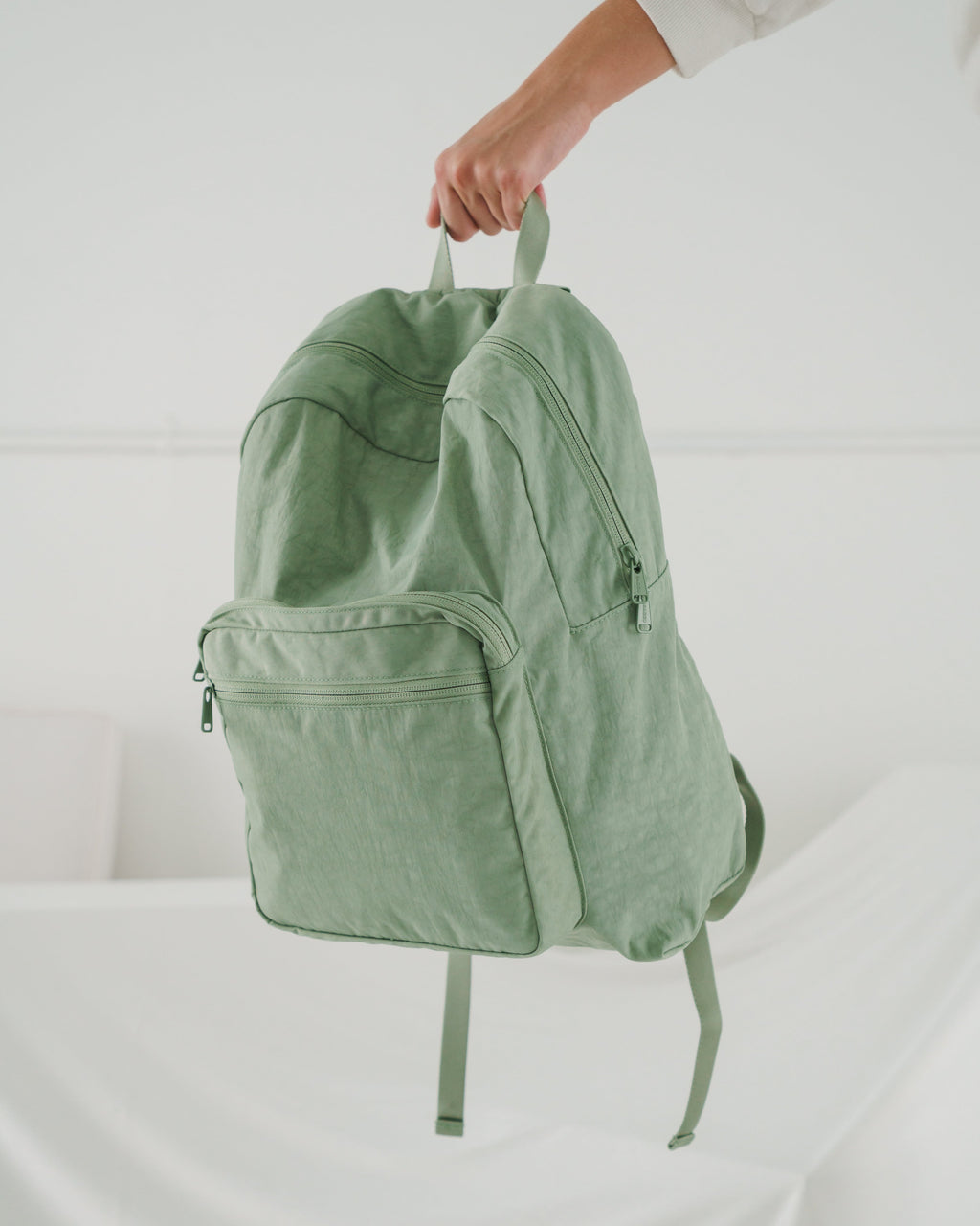 School Backpack - Olive