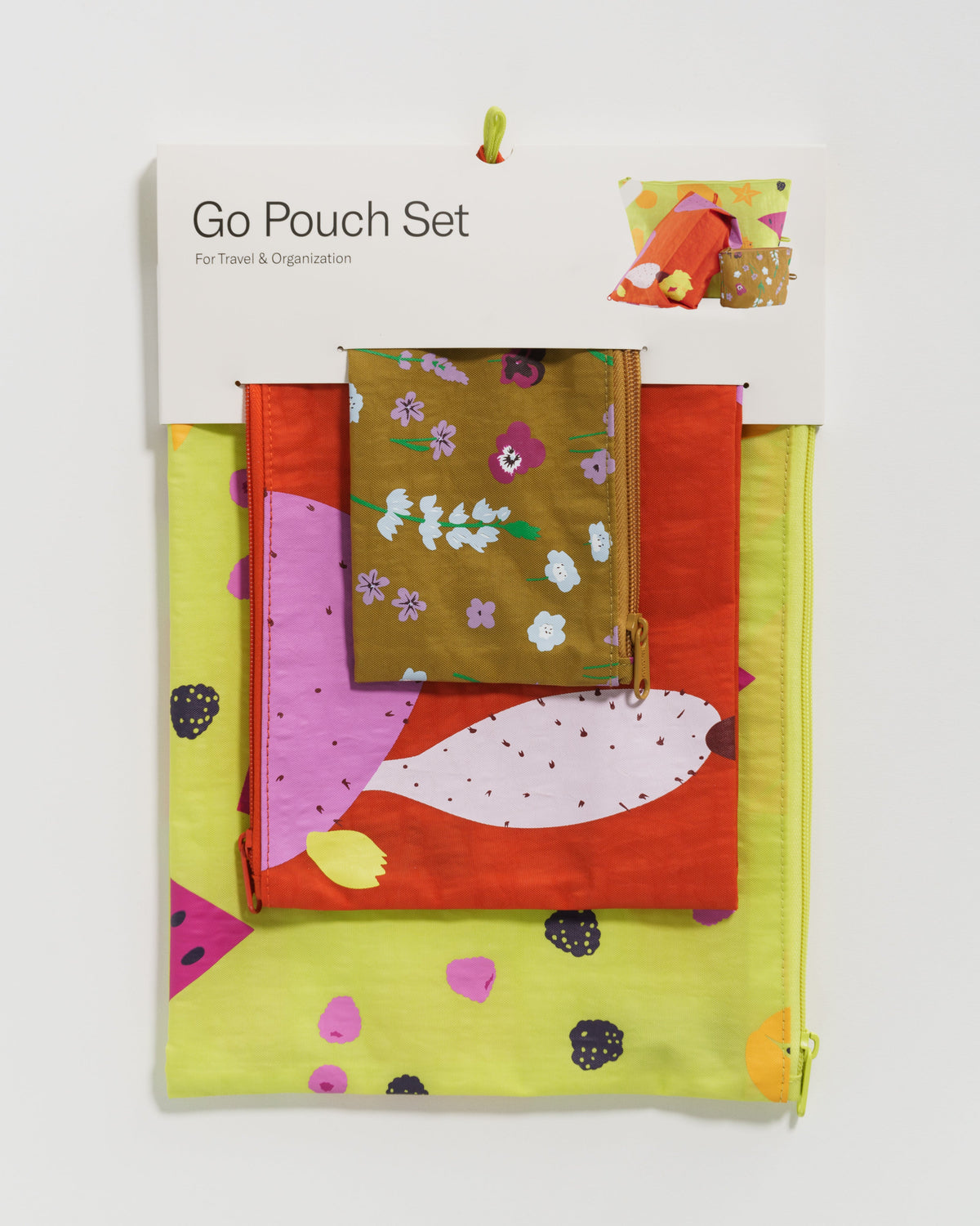 Go Pouch Set - Summer Plants