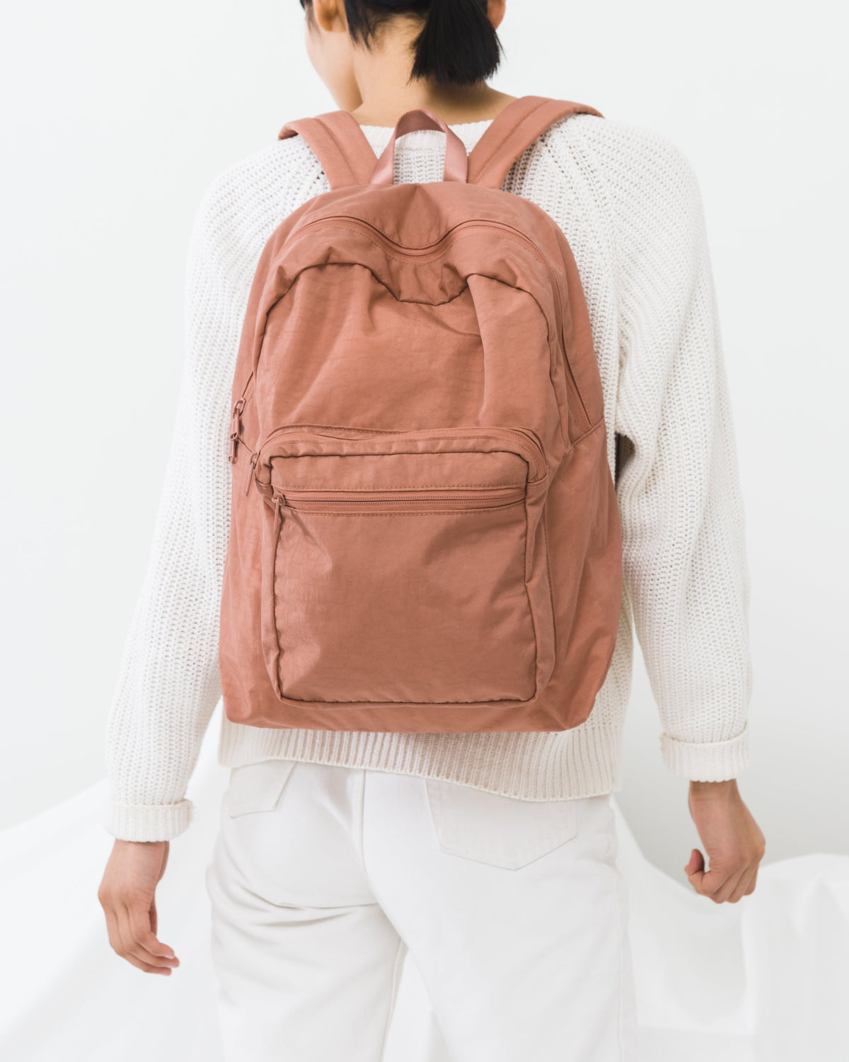 School Backpack - Terracotta