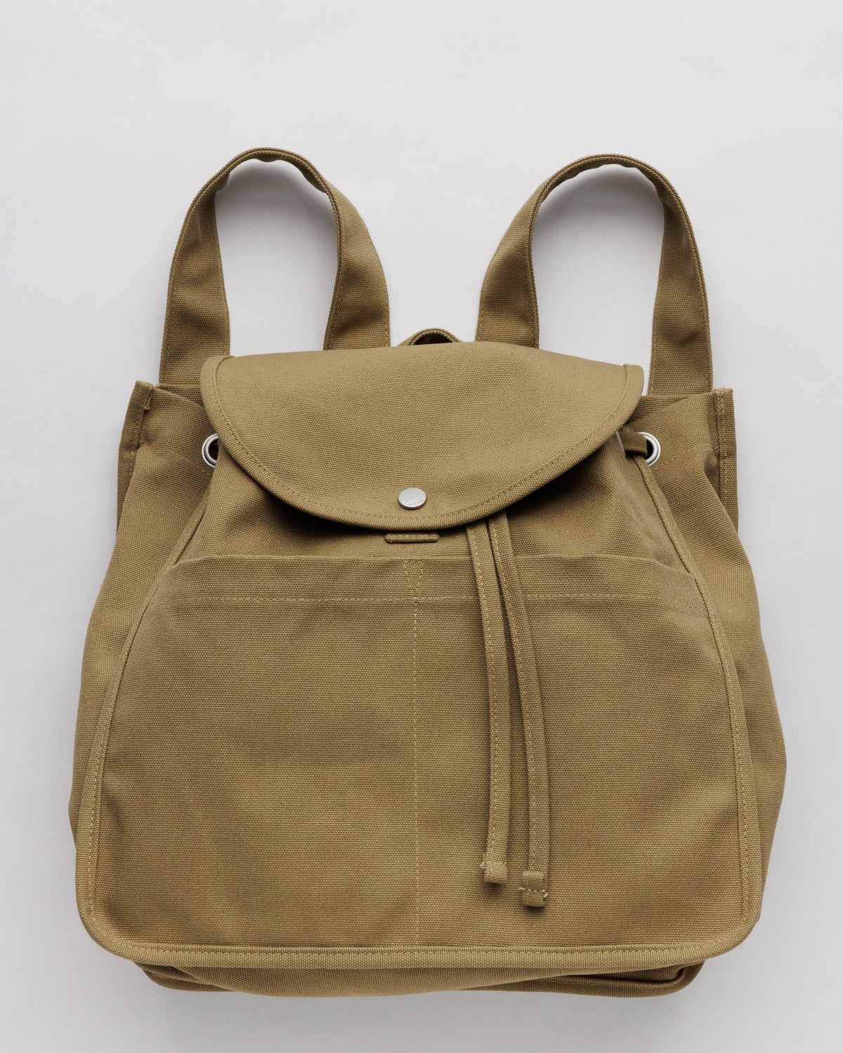 Drawstring Backpack - Dark Khaki