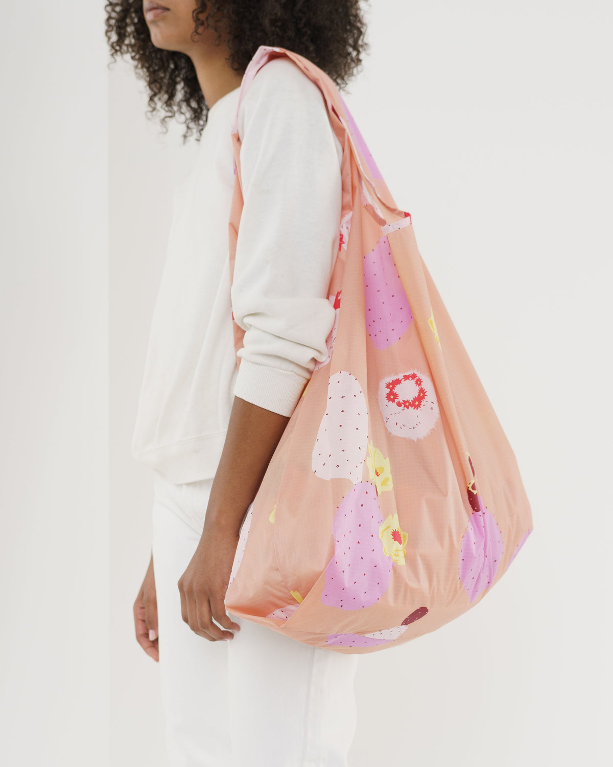 Big Baggu - Pink Cactus Flower