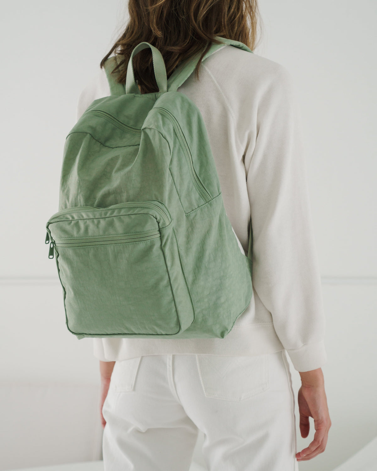 School Backpack - Sage