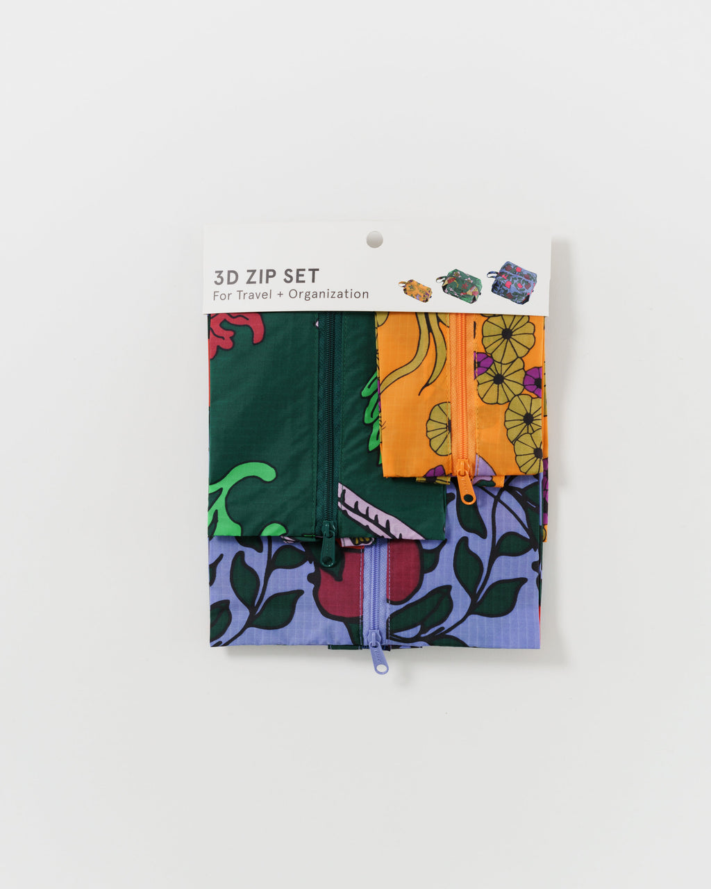3D Zip Set - Floral Forest