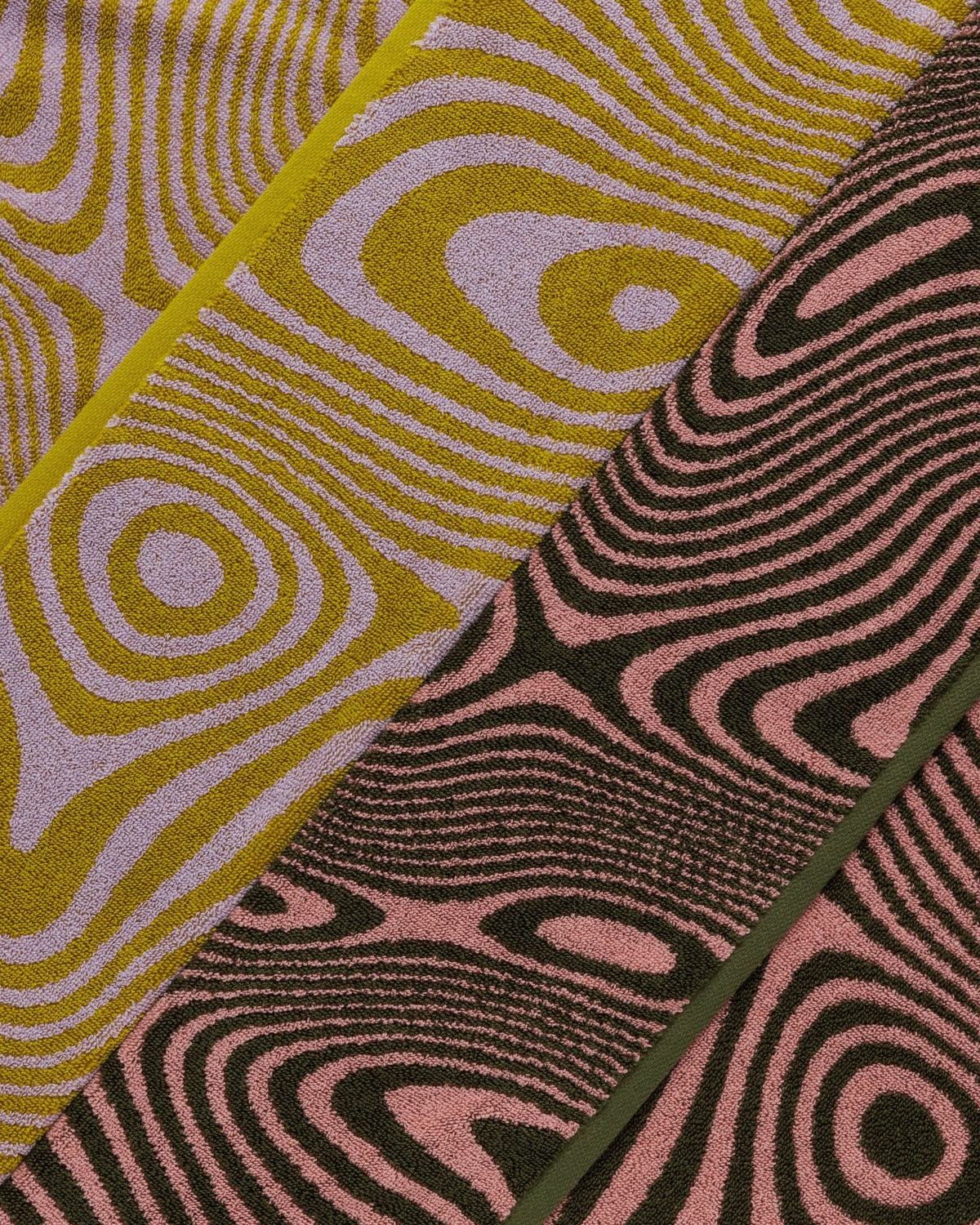 Hand Towel Set of 2 - Trippy Swirl