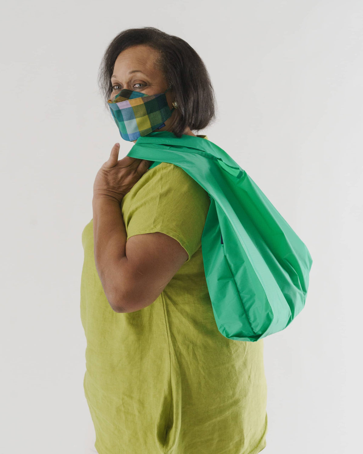 Standard Baggu - Green Agate