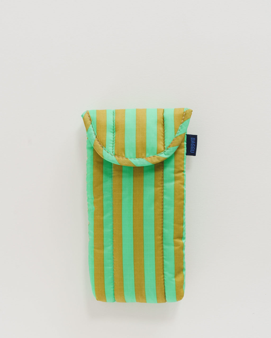 Puffy Glasses Sleeve - Lawn Stripe
