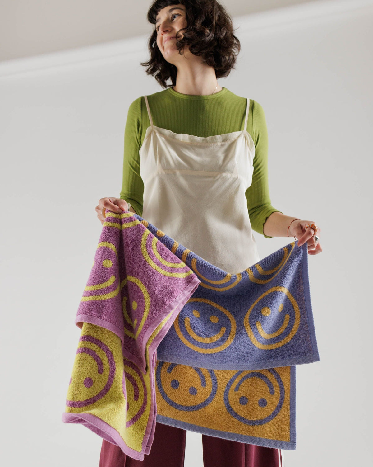 Hand Towel Set of 2 - Mixed Berry Happy