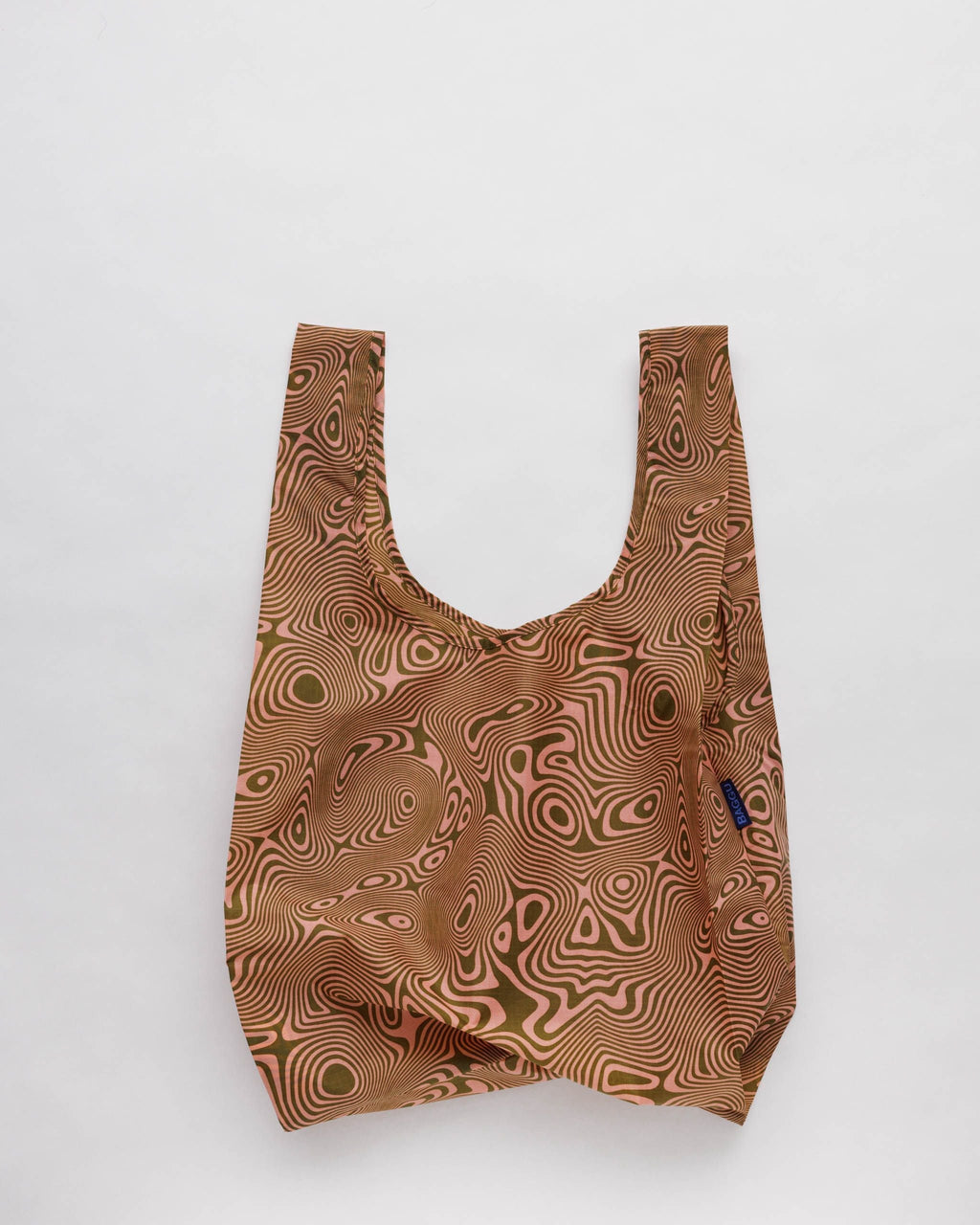 Standard Baggu - Trippy Swirl Salmon