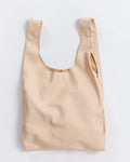 Leather Baggu - Natural -BK