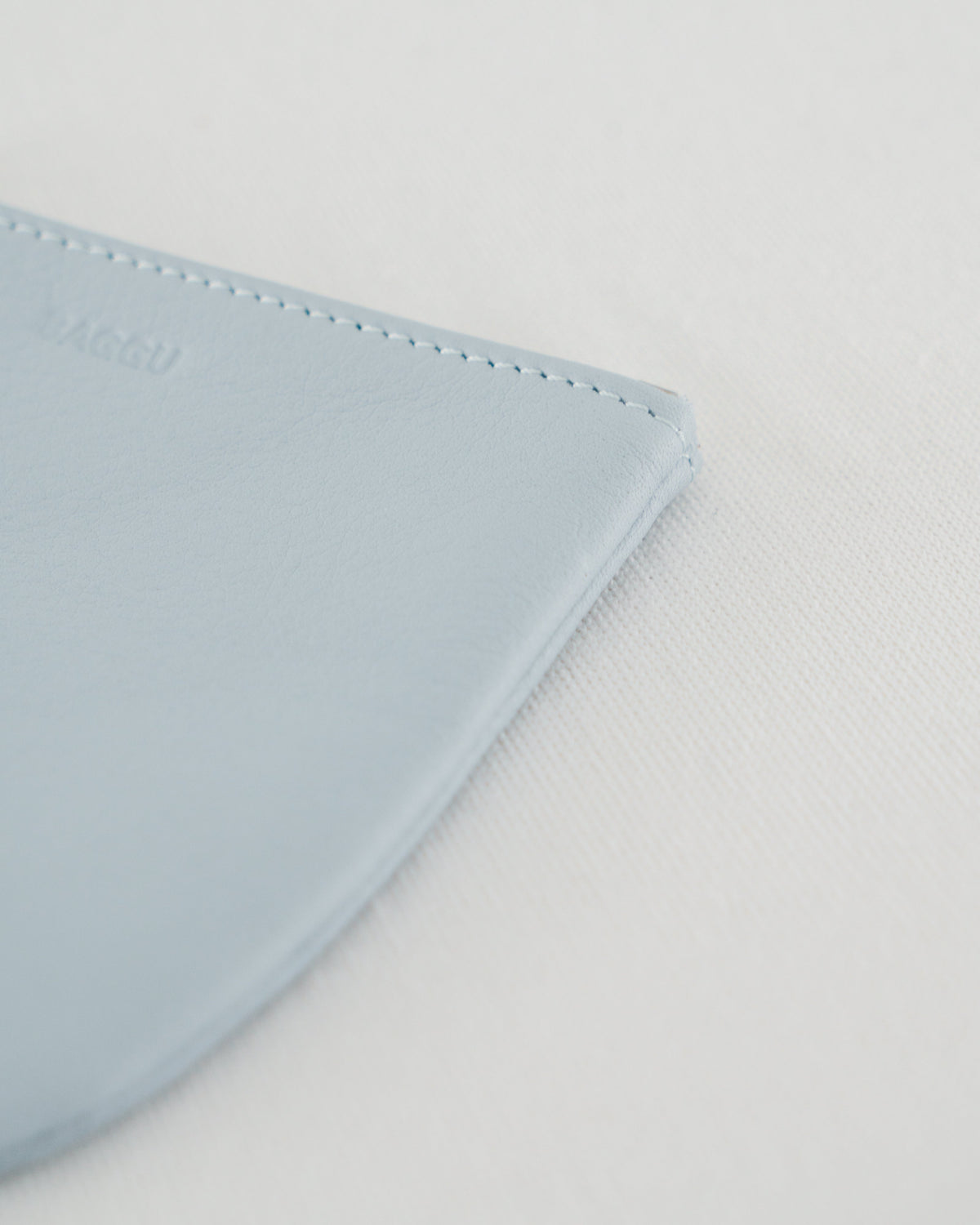 Small U Pouch - Soft Blue