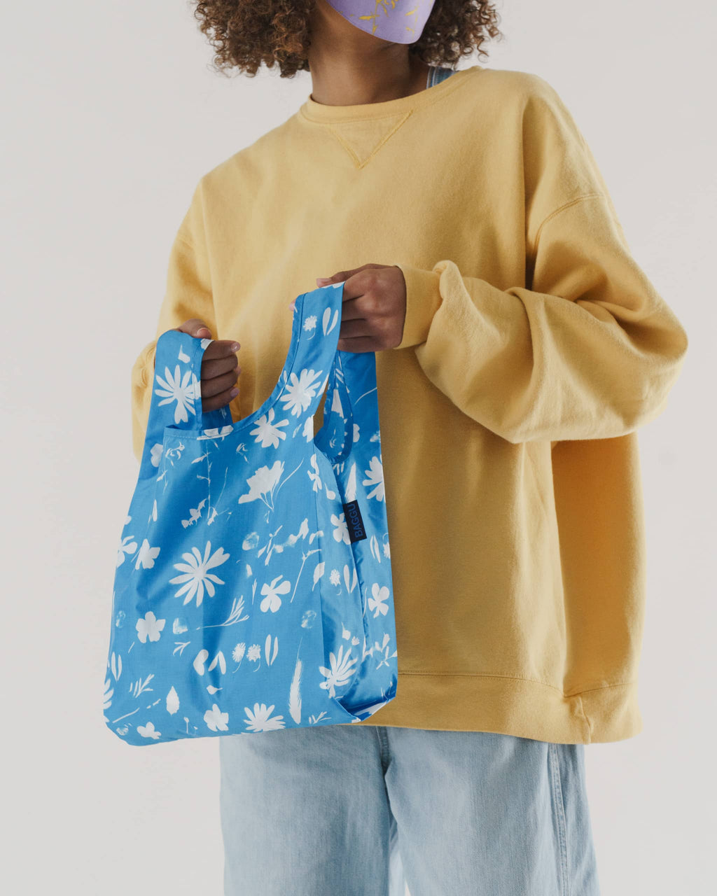 Baby Baggu - Blue Floral Sun Print