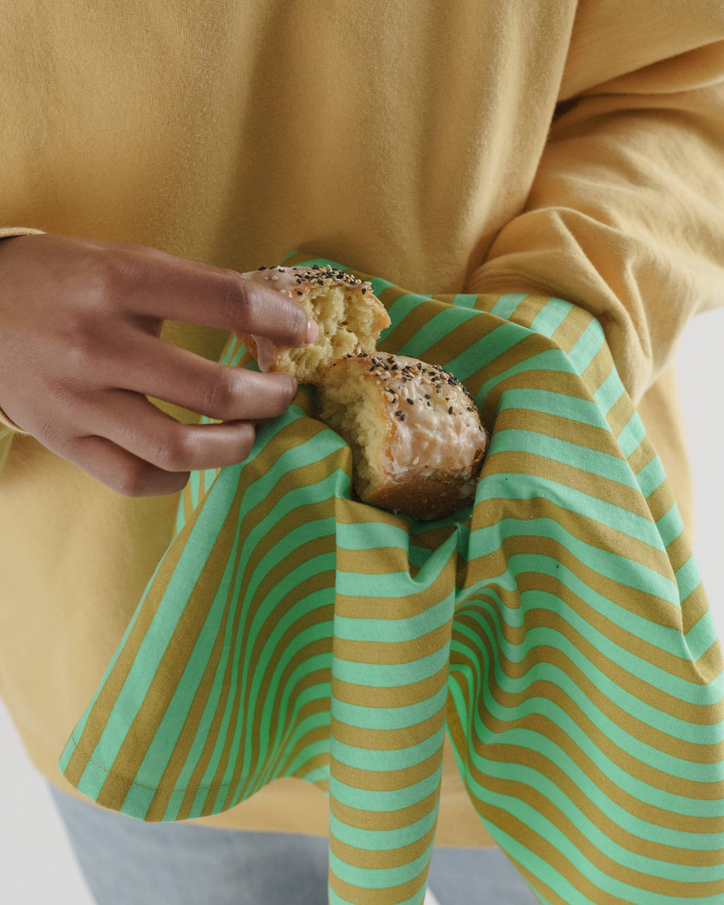 Reusable Cloth Set - Afternoon Stripes