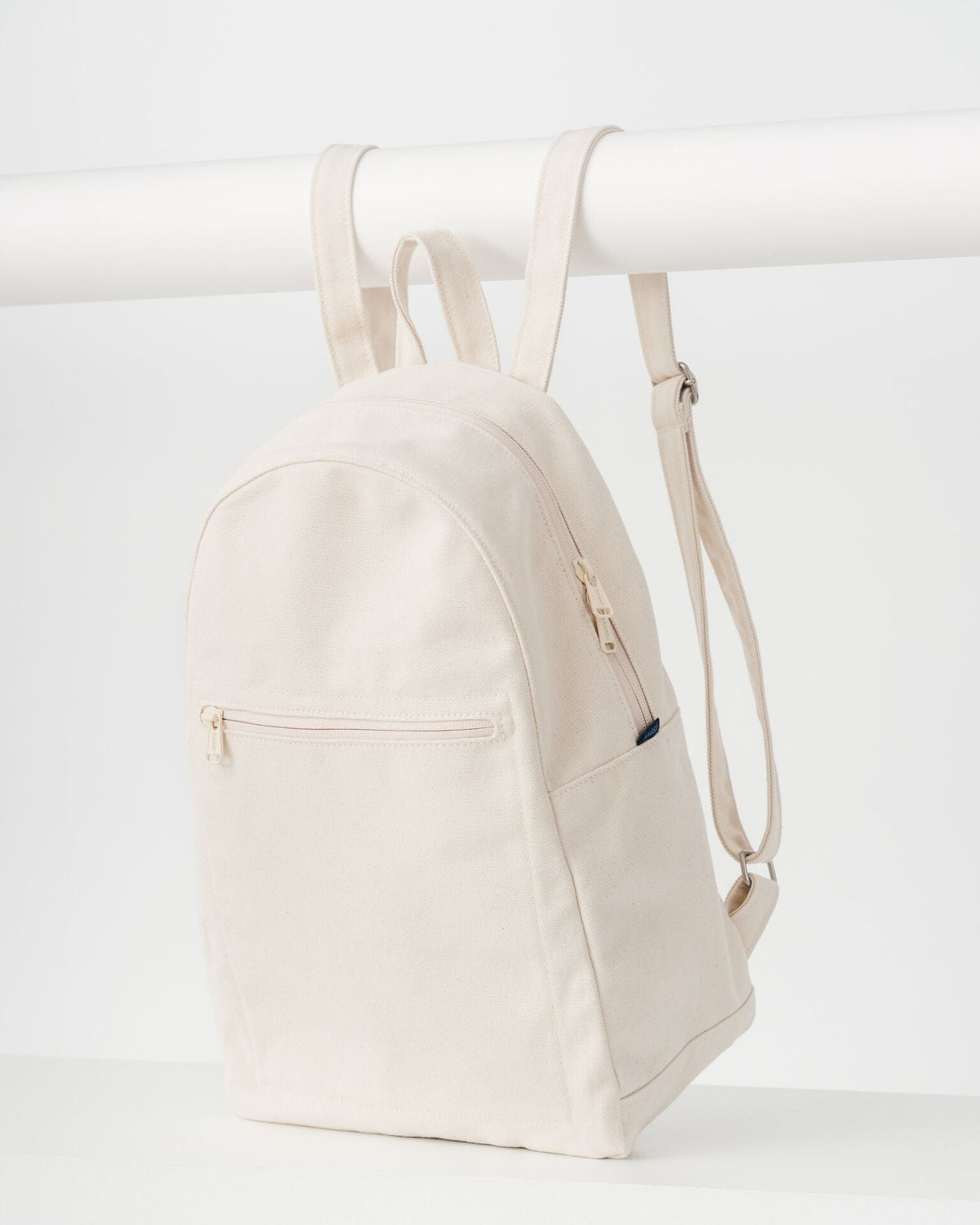 Zip Backpack - Canvas -BK